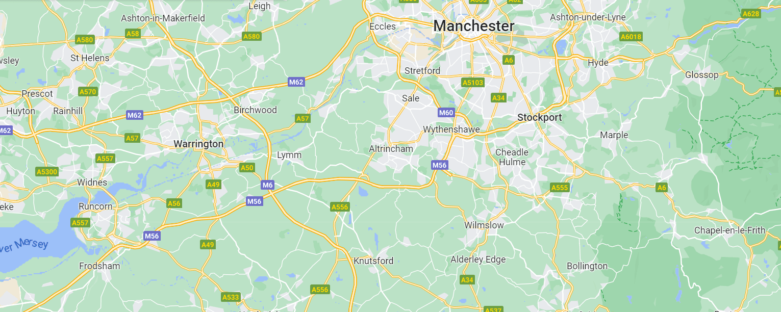 Extended Coverage Area map